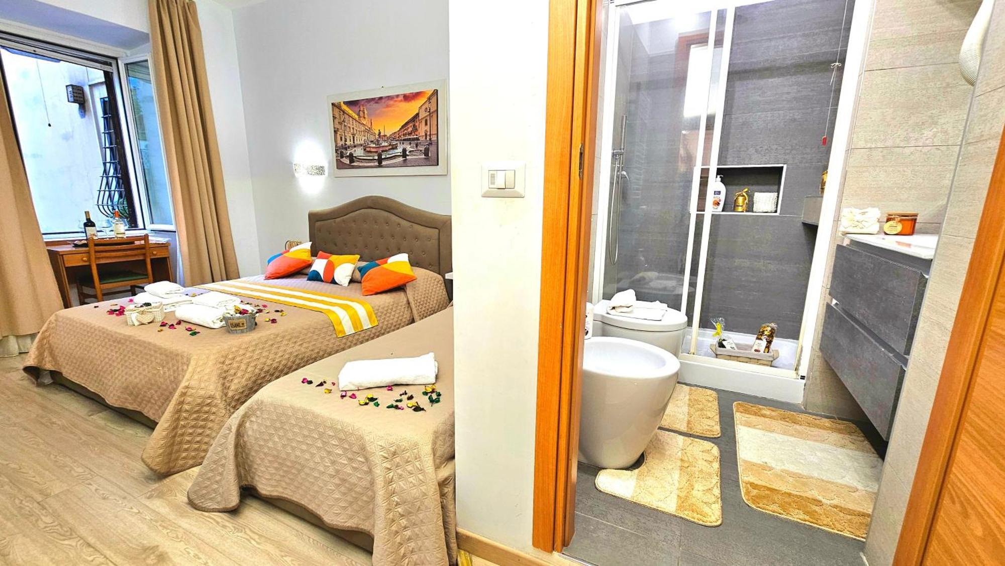 A Casa Simpatia Roma - Free Parking If You Book 4 Nights Bed and Breakfast Buitenkant foto