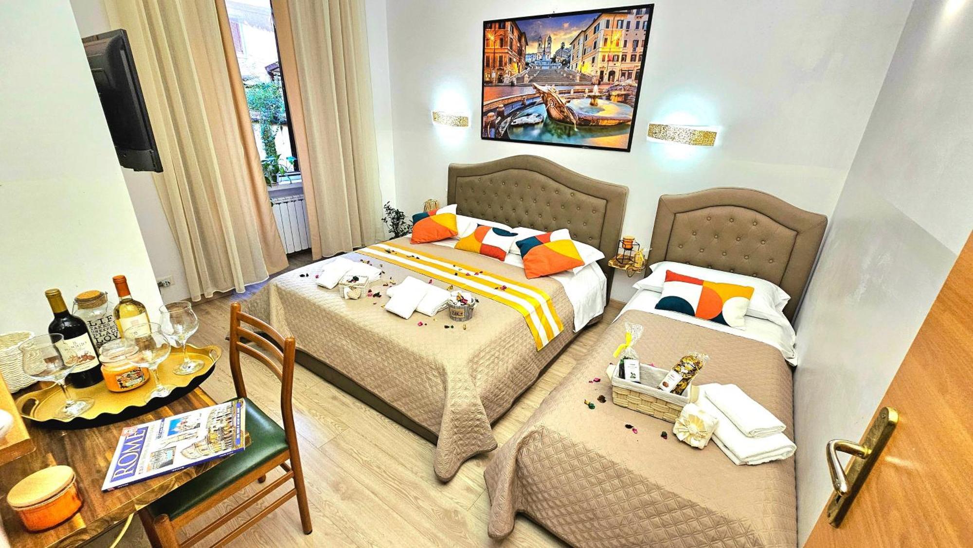 A Casa Simpatia Roma - Free Parking If You Book 4 Nights Bed and Breakfast Buitenkant foto